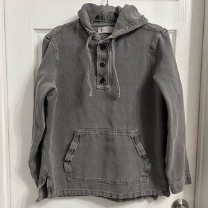 Outerknown Blanket Hoodie Gray Pullover Men’s Medium Organic Cotton Beach Surf